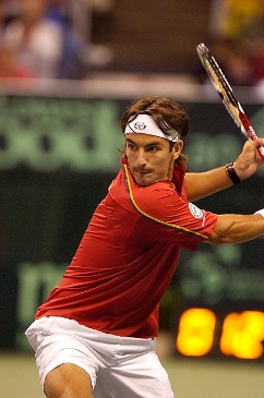 Tommy Robredo's backhand