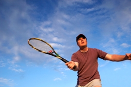 tennis volley placement